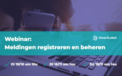 Webinar SmartLoket – Meldingen