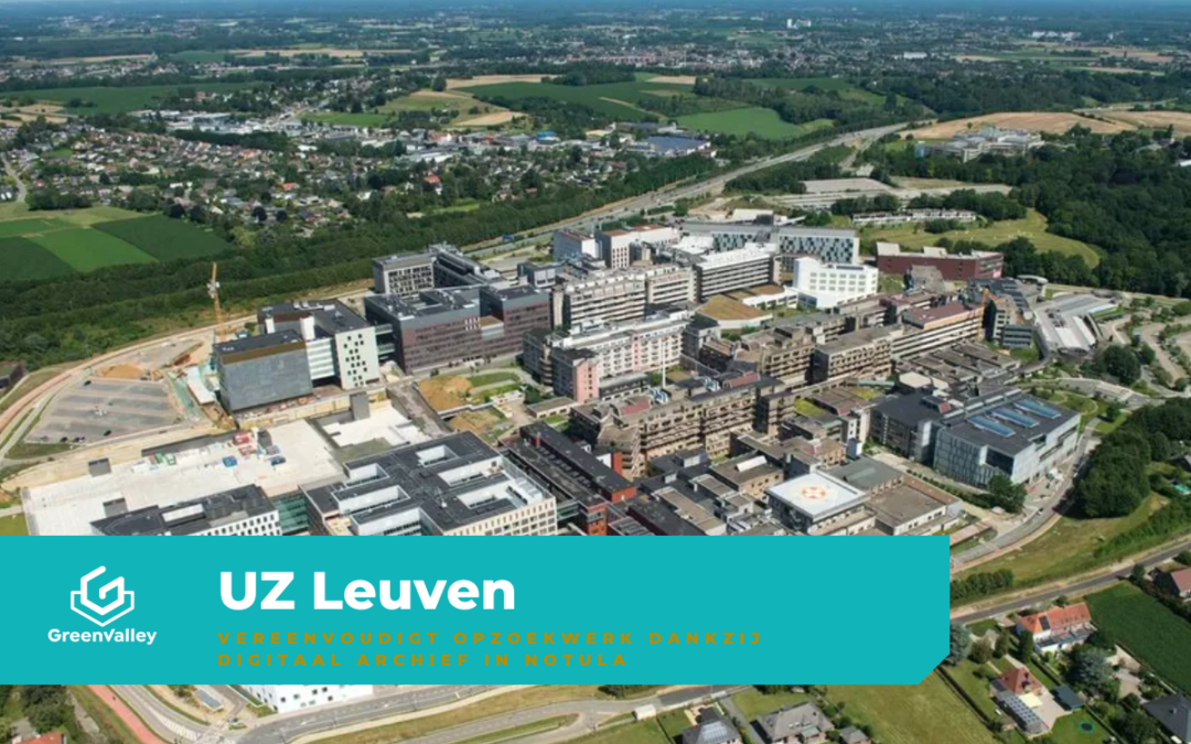 UZ Leuven vereenvoudigt opzoekwerk dankzij digitaal archief in Notula